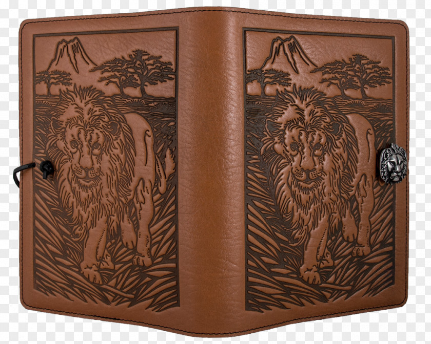 Leather Cover Lion Letherwerks Wood Carving Hummingbird PNG