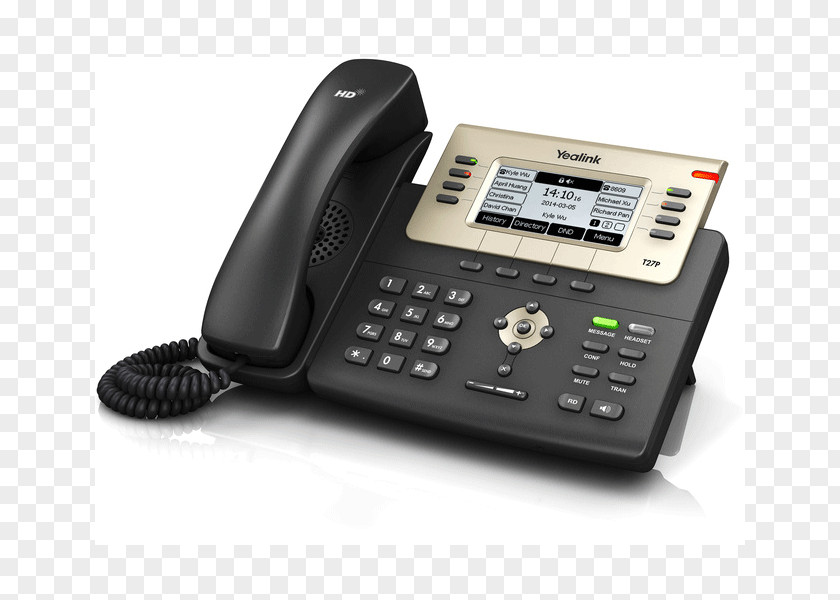 Paperless Yealink SIP-T27G VoIP Phone Telephone SIP-T27P Enterprise HD IP Session Initiation Protocol PNG