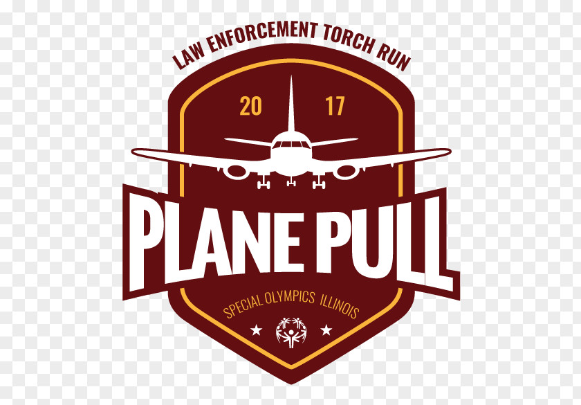 Airplane Worth Village Police Department Law Enforcement Torch Run Logo PNG