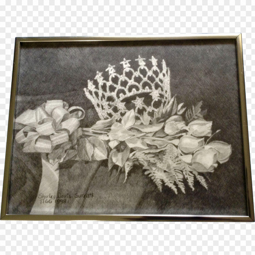 Beauty Pageant Crown Picture Frames Still Life Rectangle Flower Image PNG