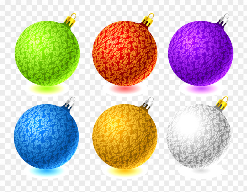 Christmas Balls Ornament Ball Clip Art PNG