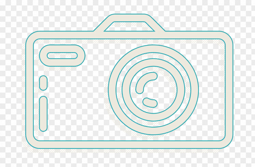 Digital Camera Logo Icon Free Hipster PNG