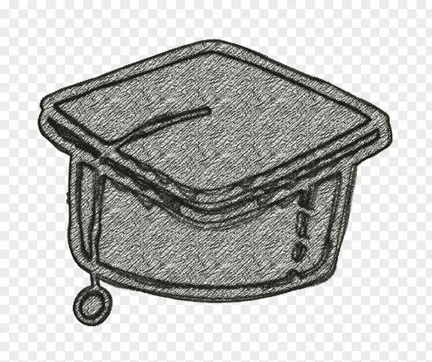 Graduation Cap Icon Object School PNG