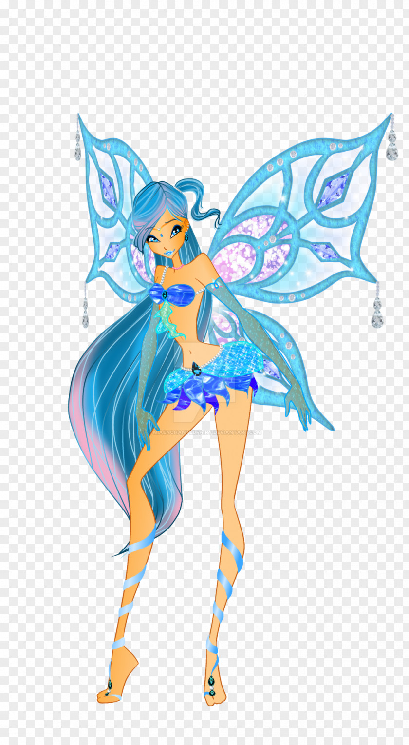 Season 1Male Ice Fairy Wings The With Turquoise Hair Bloom Winx Club: Mission Enchantix Club PNG