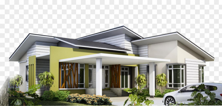 Tanah Lot Bungalow Window House Plan Roof PNG