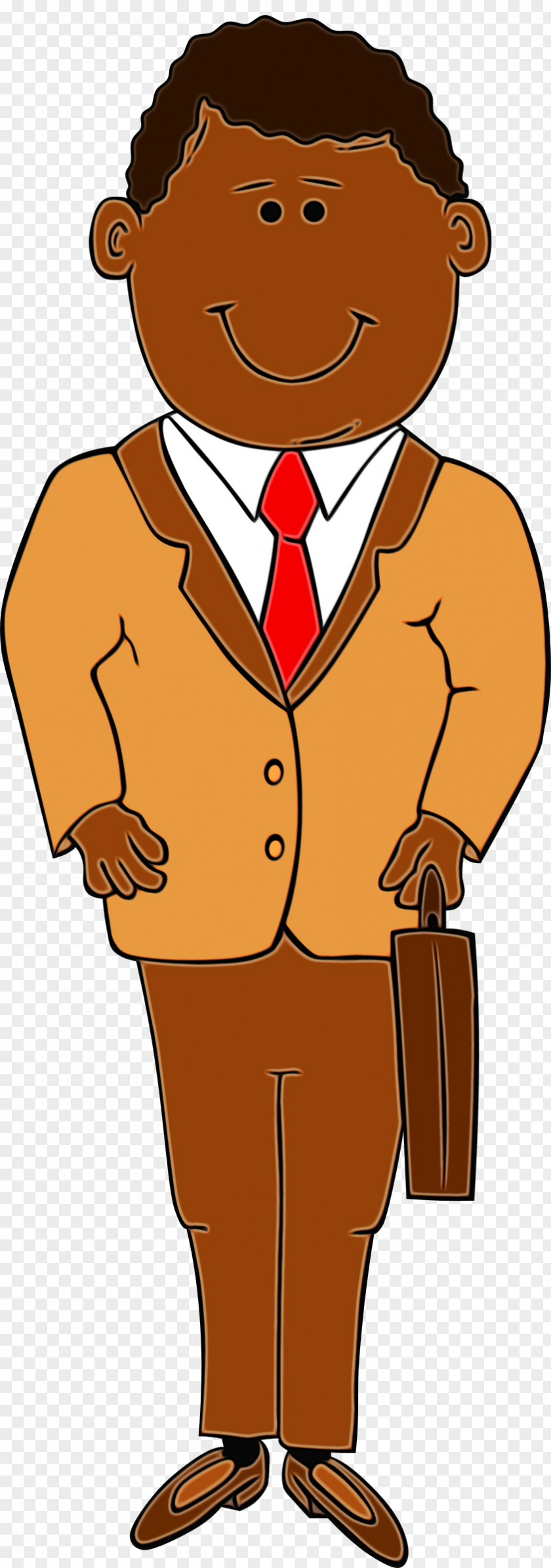 Tuxedo Gentleman Boy Cartoon PNG