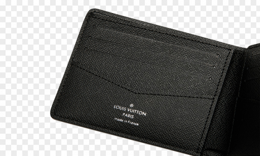 Wallet Louis Vuitton Supreme Brand Black PNG