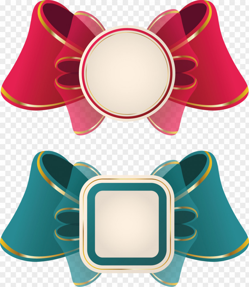 Bowknot Design Element Clip Art Image PNG