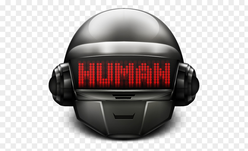 Daft Punk Thomas Human Helmet Motorcycle Accessories Brand PNG