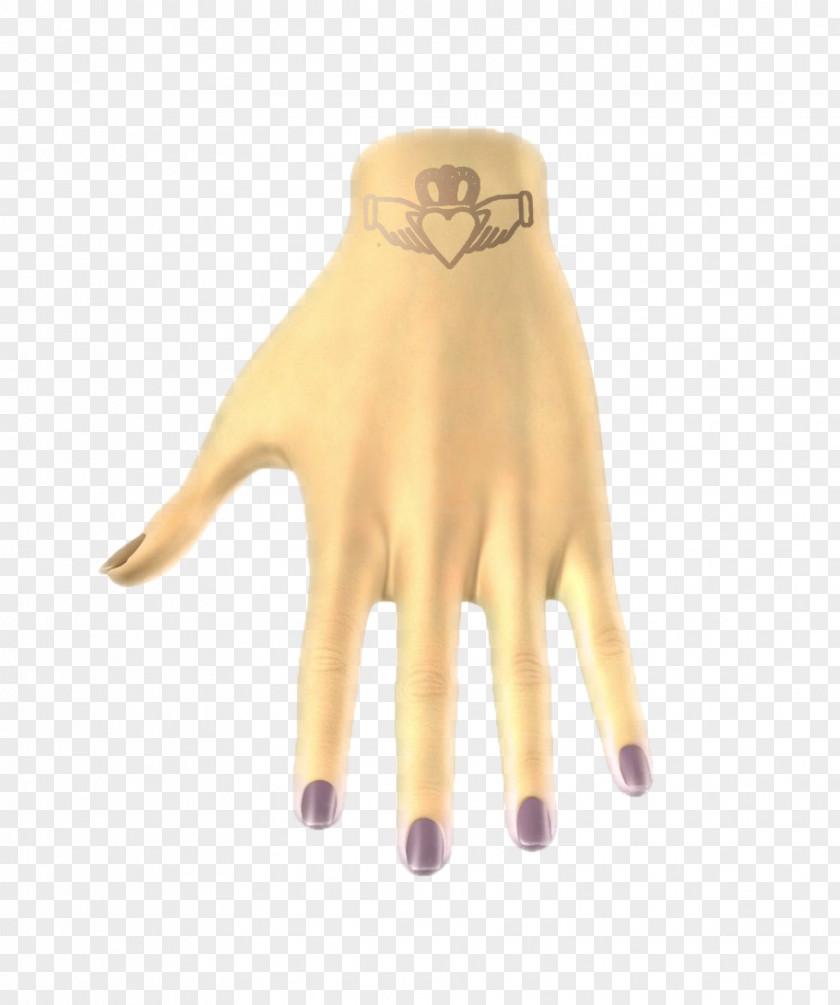 Nail Hand Model PNG