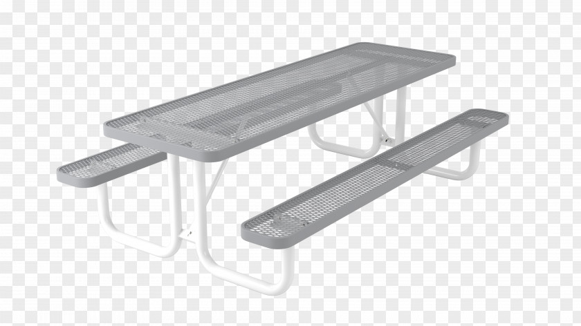 Picnic Table Top Plastic Rectangle PNG