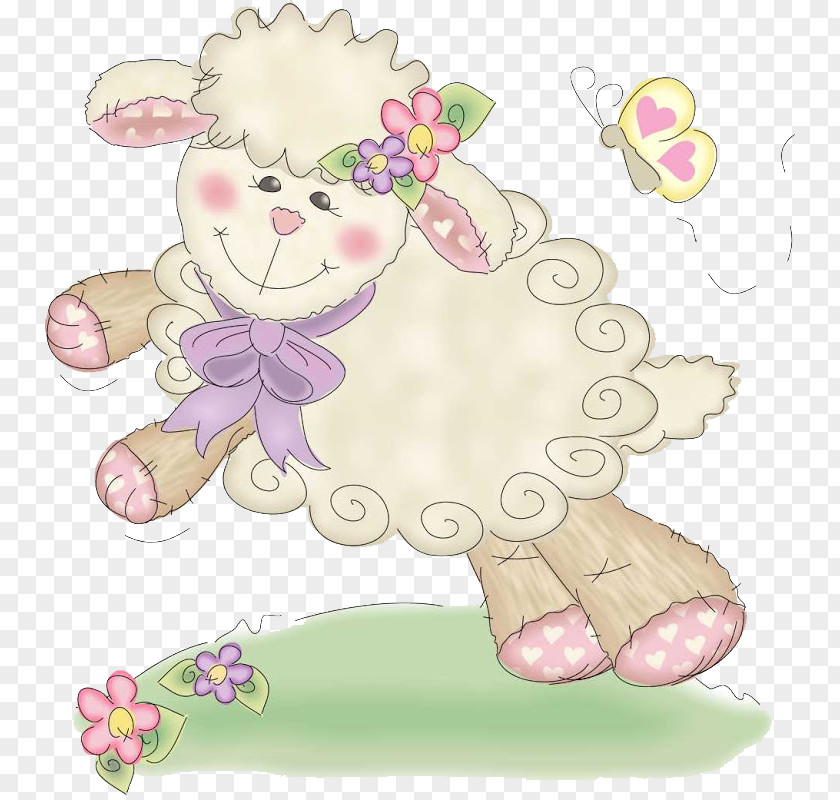 Sheep Paper Party Gratis Printing PNG