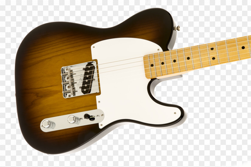 Sunburst Fender Telecaster Deluxe Stratocaster Guitar Standard PNG