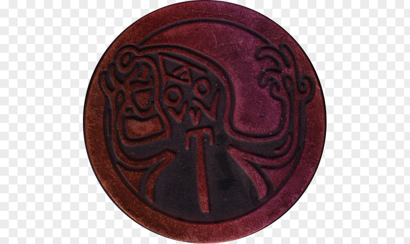 Symbol Copper Maroon Coin PNG