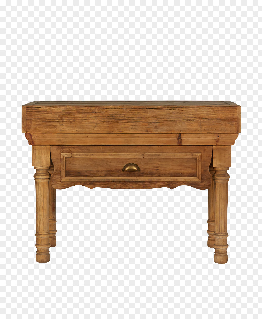 Table Kitchen Reclaimed Lumber Butcher Block Wood PNG