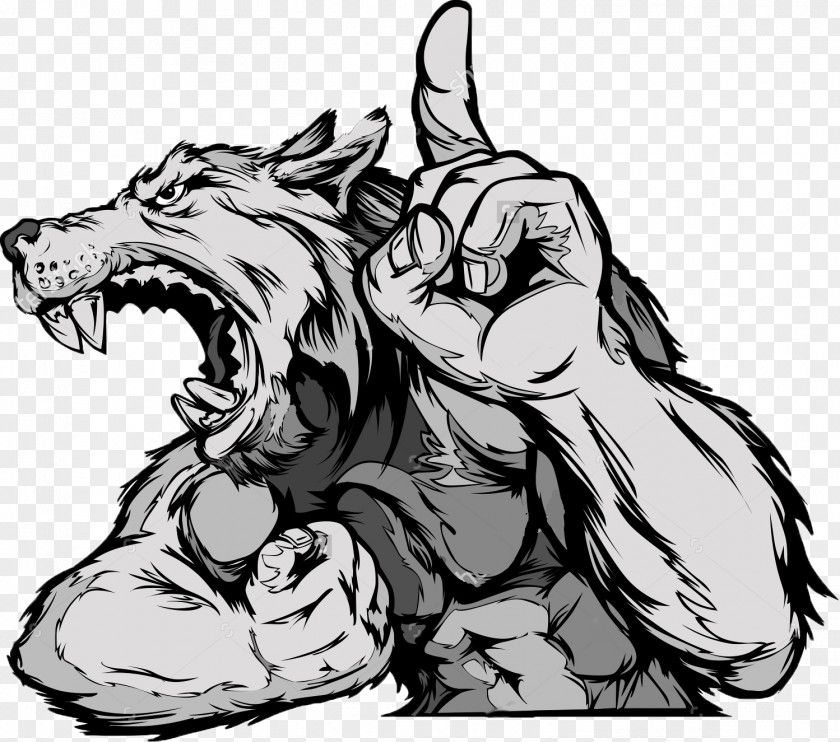 Wolf French Bulldog Drawing Cartoon PNG