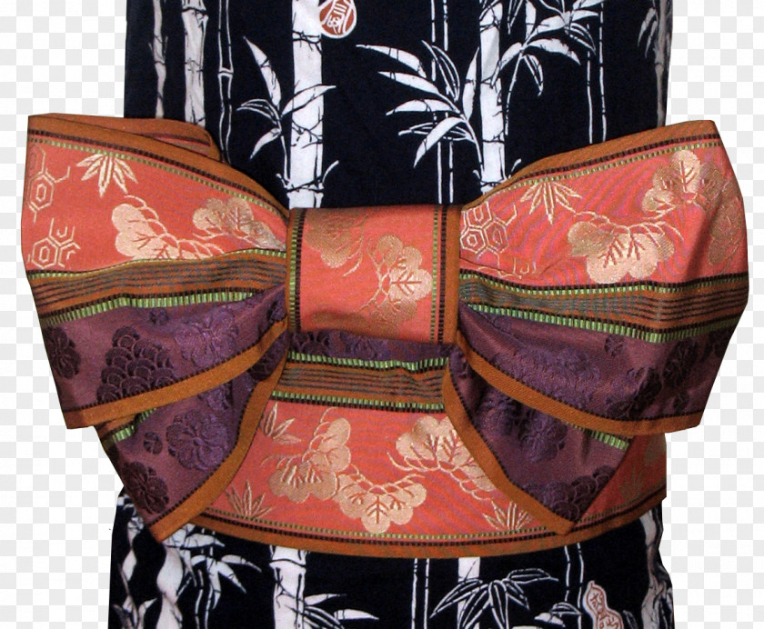 Butterfly History Obi 帯留 Spam Musubi Knot Kimono PNG