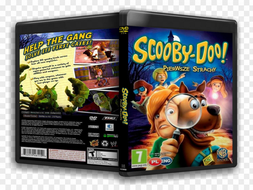 Hellboy Scooby-Doo! First Frights PlayStation 2 Game Cenega PNG