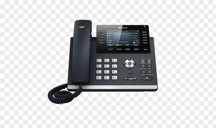 Sip VoIP Phone Yealink SIP-T46G Session Initiation Protocol SIP-T23G Telephone PNG