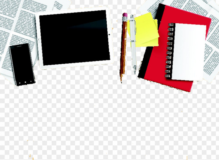 Tablet PC Notebook Pencil Books Laptop Computer PNG