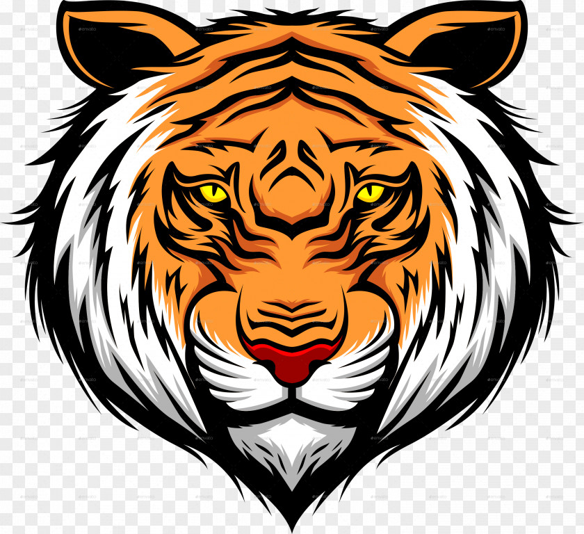 Tiger For Honor Golden PNG