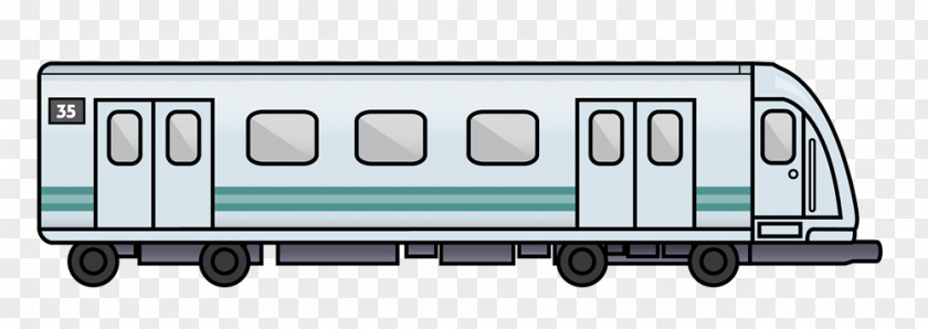 Train Car Clipart Rapid Transit Subway Rail Transport Clip Art PNG