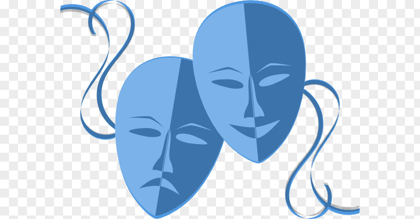 Transparent Drama Cliparts Mask Theatre Play Clip Art PNG