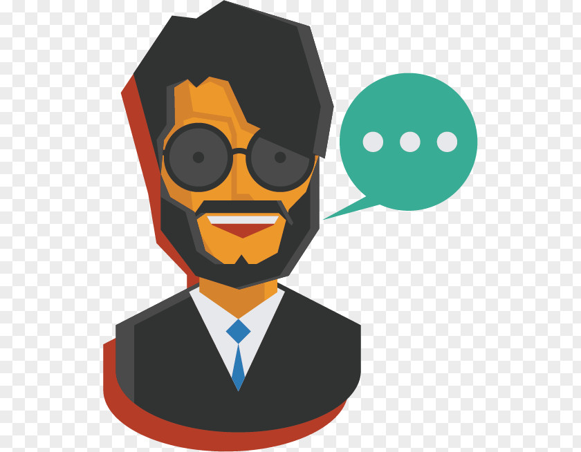 Bearded Man Icon PNG