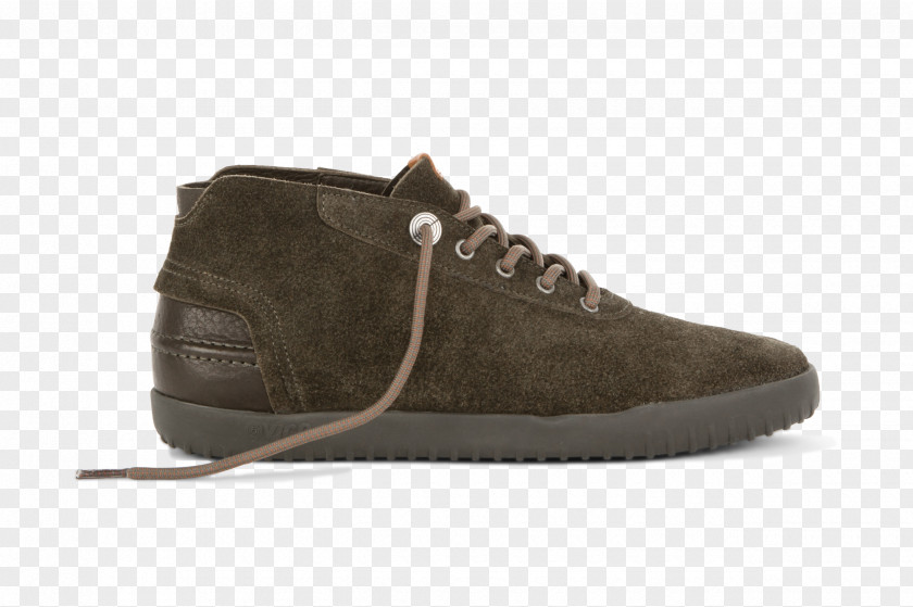 Boot Shoe Khaki Black Suede PNG