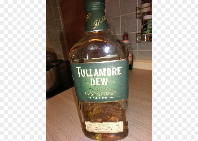 Bottle Liqueur Irish Whiskey Tullamore Dew Blended PNG