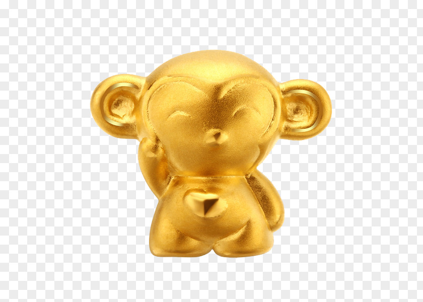 Golden Monkey Gold Ear PNG