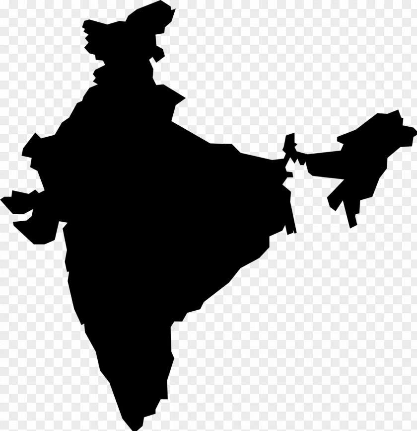 India Royalty-free Vector Map PNG