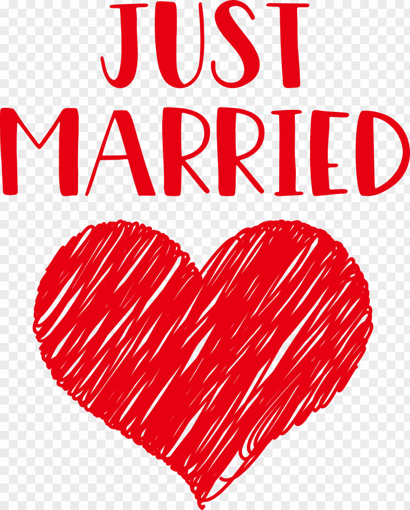 Just Married Wedding PNG