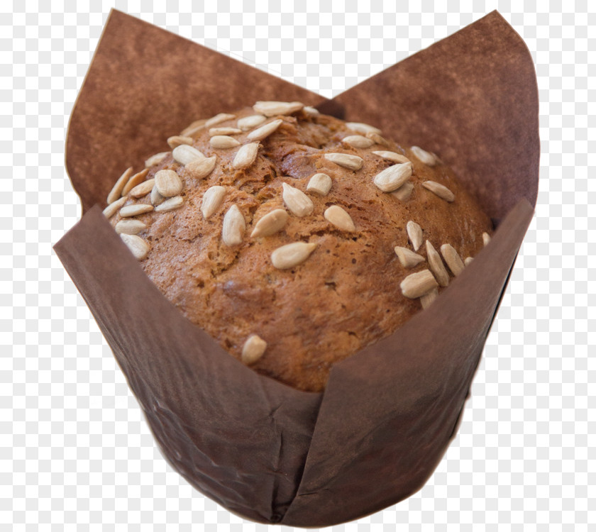 Muffin Rye Bread Pumpernickel Brown PNG
