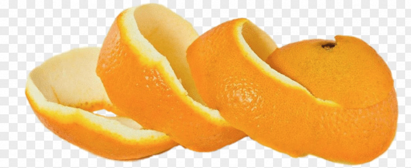 Orange Peel Skin Banana PNG
