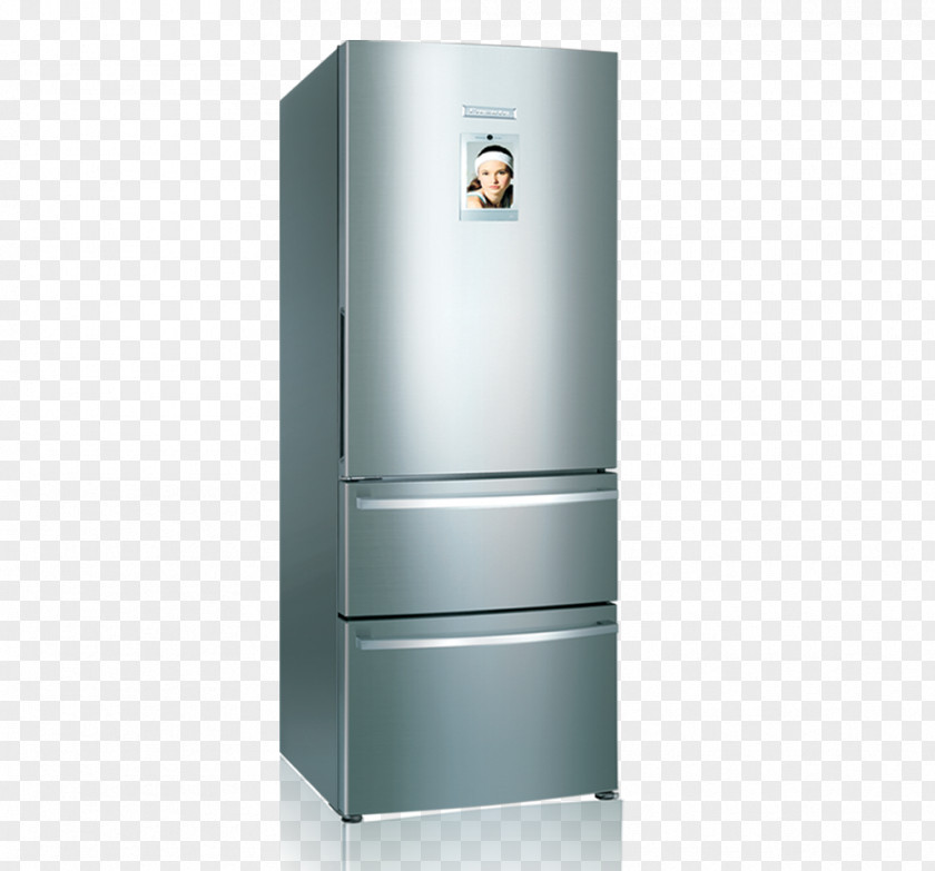 Three-door Refrigerator PNG