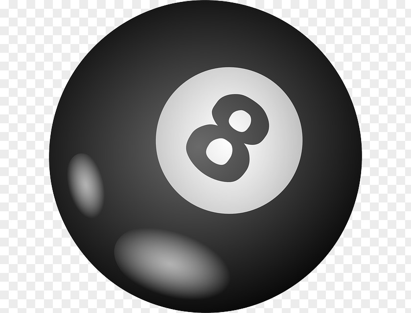 Billiards Magic 8-Ball Eight-ball Pool Billiard Balls PNG