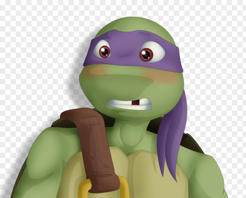 Blushing Shy* Leonardo Raphael Karai Teenage Mutant Ninja Turtles Facial Redness PNG