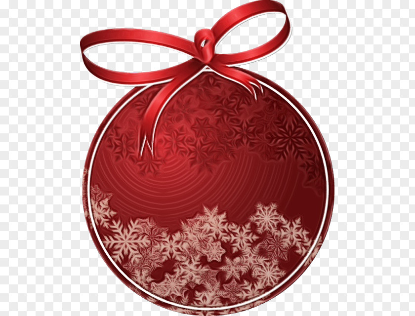 Christmas Decoration Tree Red PNG