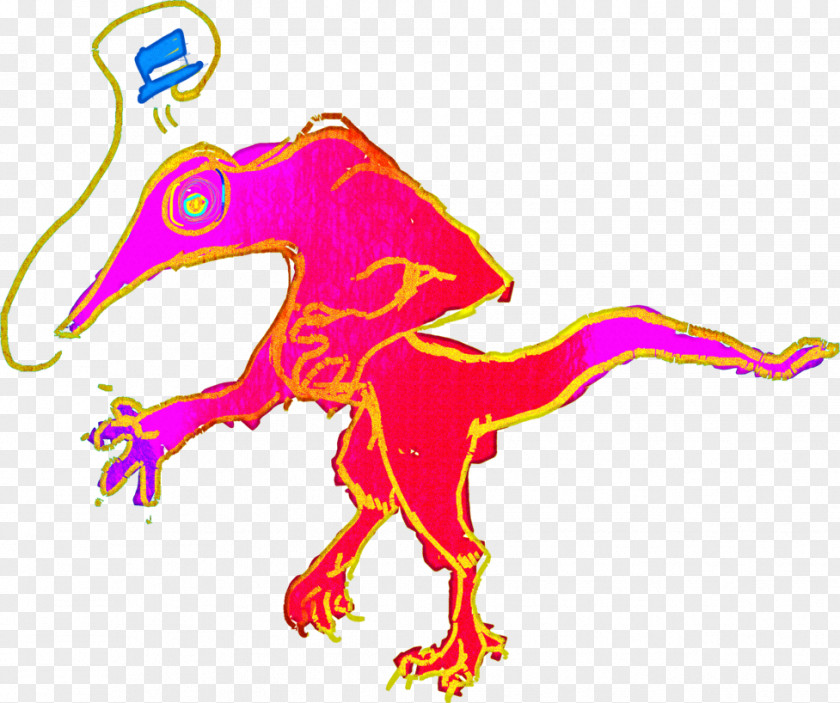 Line Velociraptor Art Legendary Creature Clip PNG