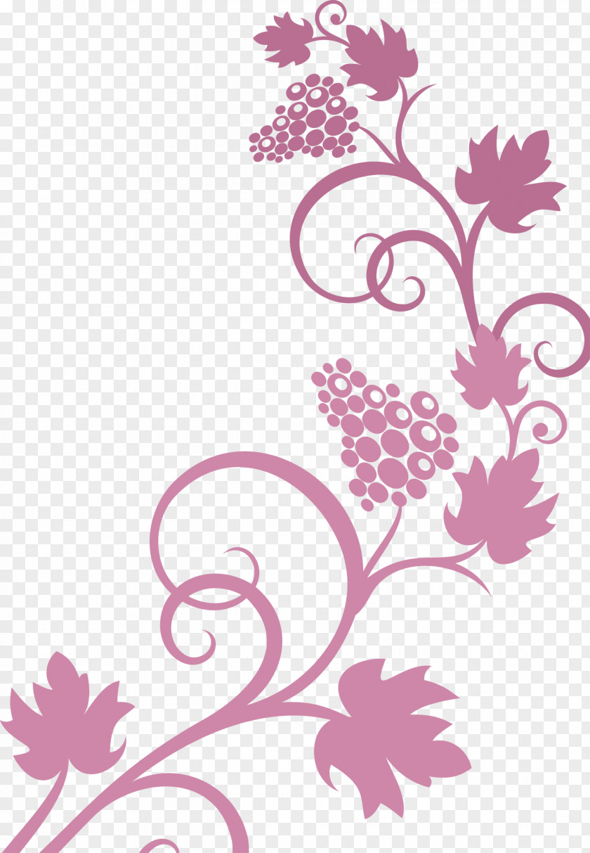 Purple Lace Paper Adhesive Refrigerator Partition Wall Wallpaper PNG