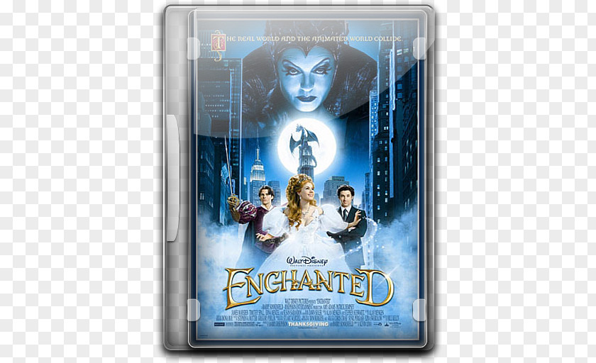 Amy Adams Enchanted YouTube Film Poster PNG