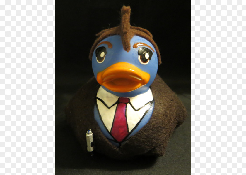 Duck Police Box Mascot PNG