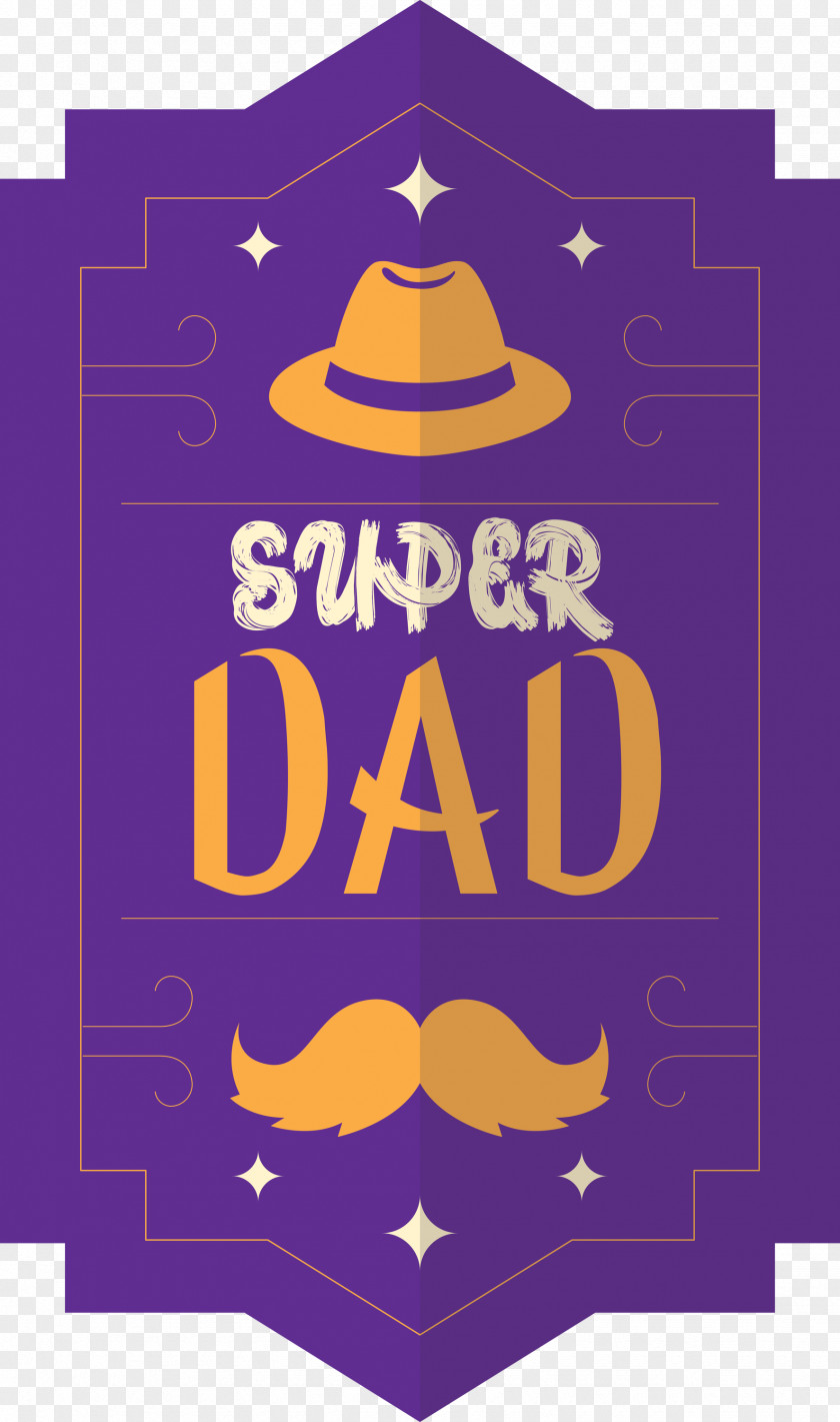 Fathers Day Label PNG