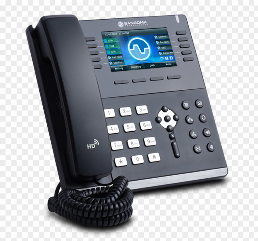 Screen Angle VoIP Phone Sangoma Technologies Corporation Voice Over IP Telephone Mobile Phones PNG