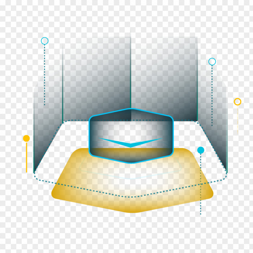 Vector 3 Technology Platform Adobe Illustrator PNG