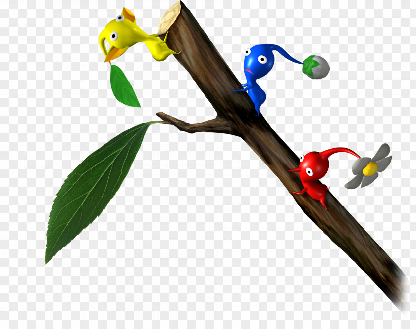 A Branch Pikmin 2 3 Wii Video Game PNG