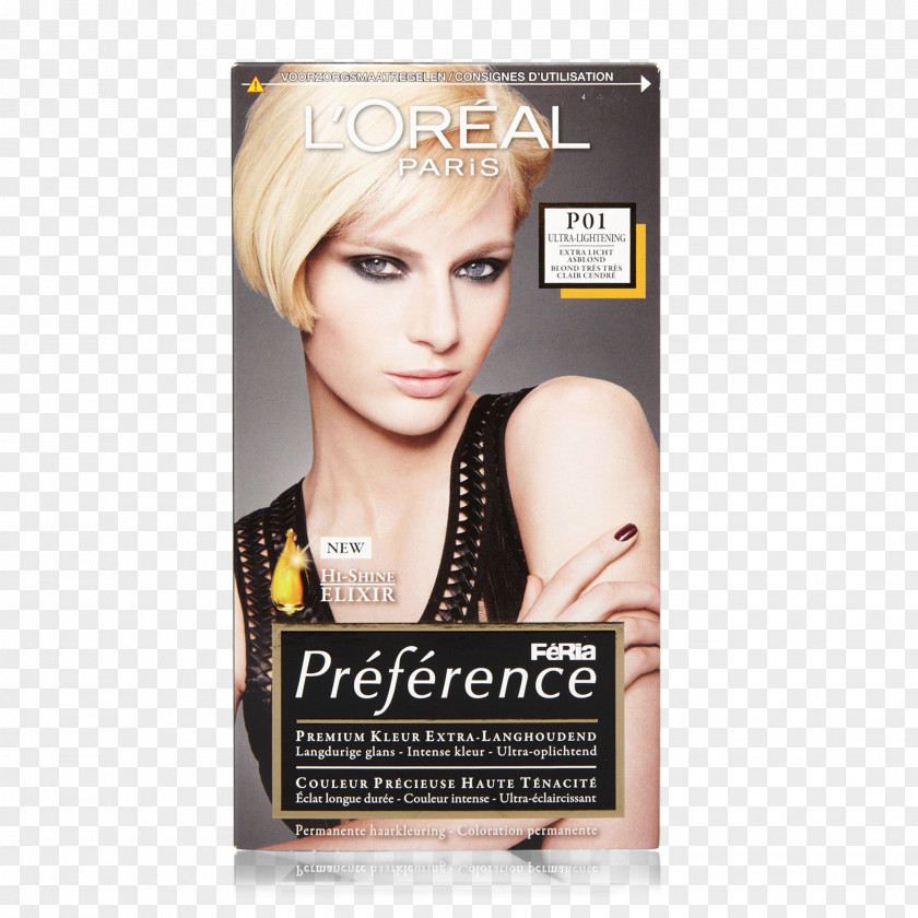 Hair Coloring Blond LÓreal Human Color Permanents & Straighteners PNG