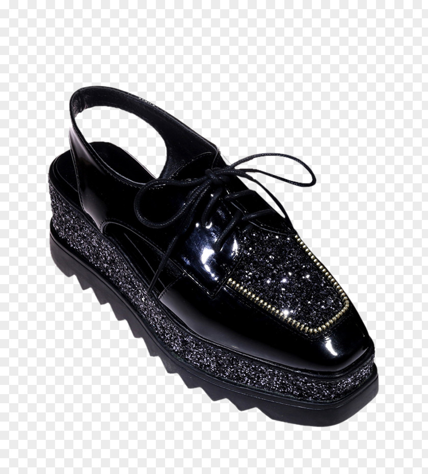 Platform Shoes Slip-on Shoe Sandal PNG
