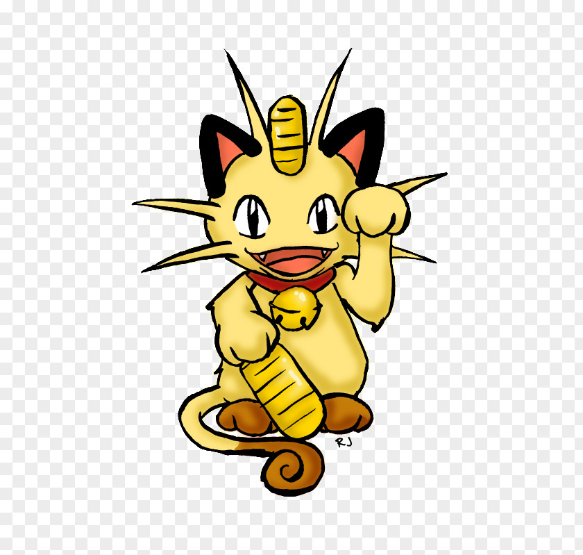 Lucky Cat Cartoon Insect Character Clip Art PNG